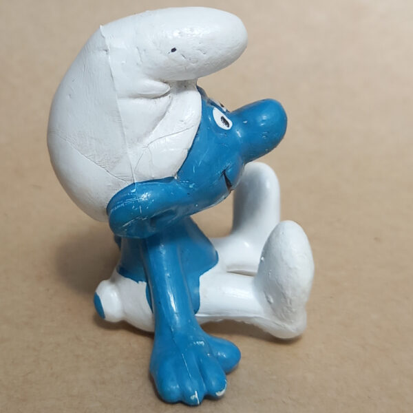 20026 Sitting Smurf (Hockschlumpf) #3 - Image 4