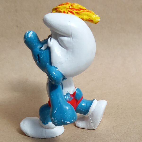20030 Torchbearer Smurf (Fackelträger Schlumpf) #1 - Image 4