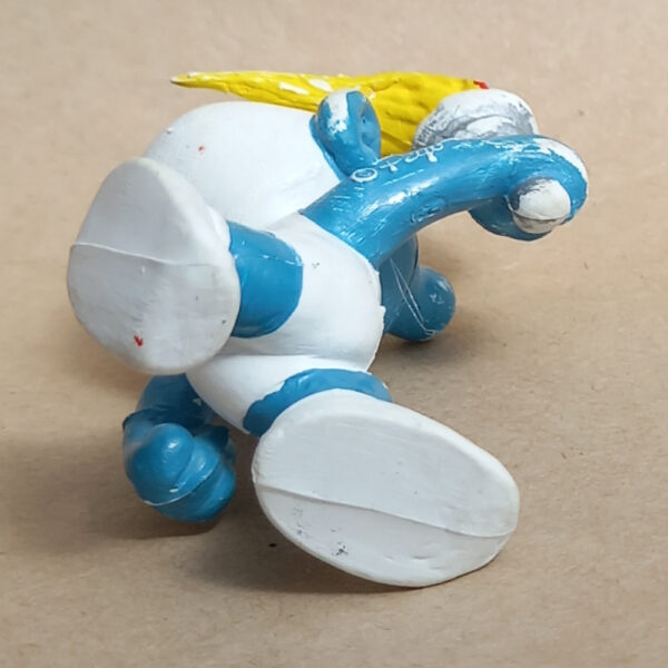 20030 Torchbearer Smurf with Belgium Emblem RARE (Fackelträger Schlumpf) #2 - Image 6