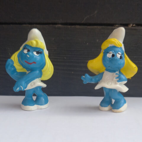 20034 Smurfette + Smurfette Hand on Hair RARE (Schlumpfinchen) #6