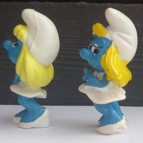 20034 Smurfette + Smurfette Hand on Hair RARE (Schlumpfinchen) #6 - Image 2