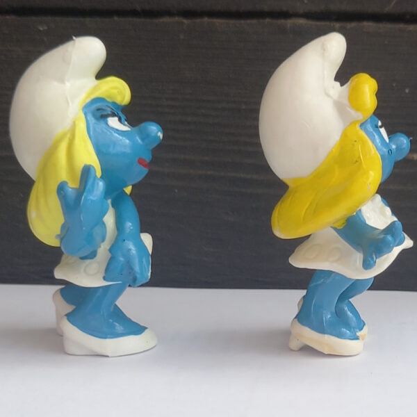 20034 Smurfette + Smurfette Hand on Hair RARE (Schlumpfinchen) #6 - Image 4
