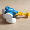20047 Trumpeter Smurf with Yellow Trumpet (Trompeter Schlumpf mit gelber Trompete) #2 - Image 6