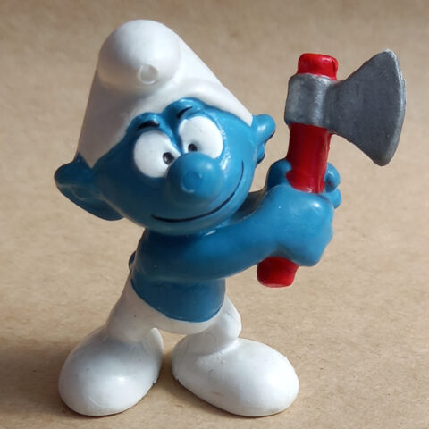 20087 Woodcutter Smurf (Holzhacker Schlumpf) #3