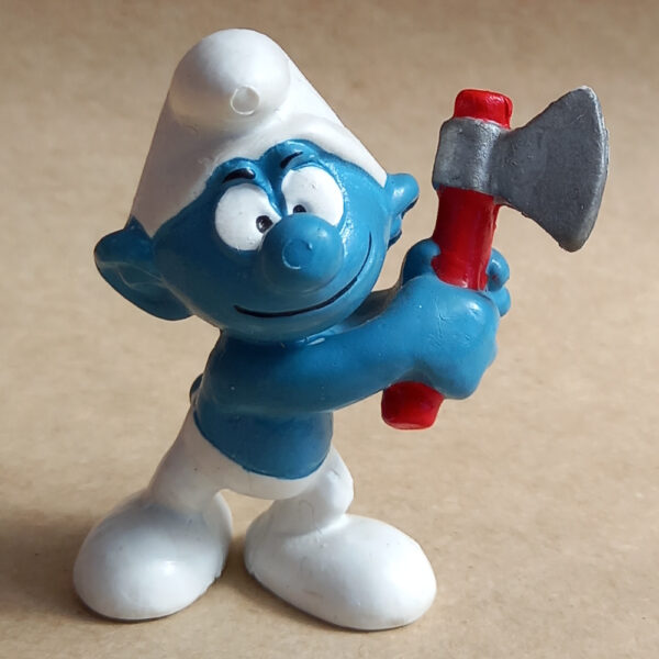 20087 Woodcutter Smurf (Holzhacker Schlumpf) #3 - Image 2