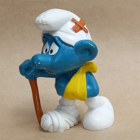 20097 Injured Smurf with Light Brown Plaster (Verletzter Schlumpf) #5