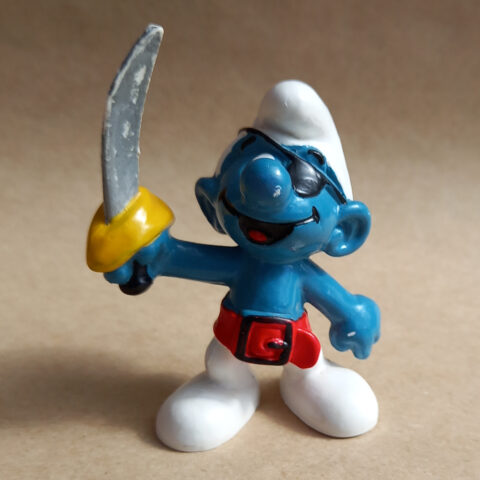 20104 Pirate Smurf (Piratenschlumpf) #4