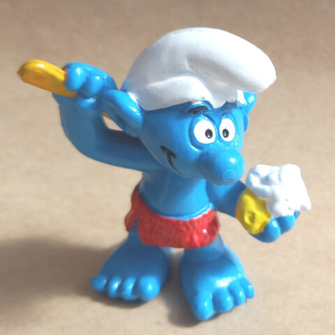 20108 Sauna Smurf (Saunaschlumpf) #3