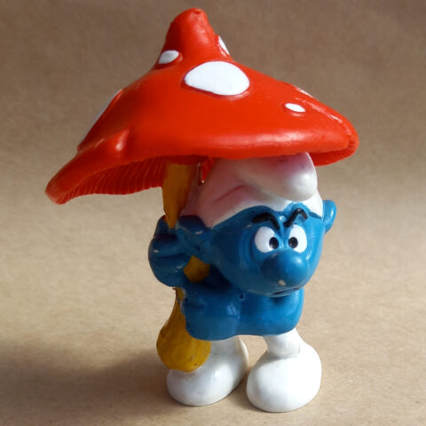20118 Umbrella Smurf (Schirmschlumpf)