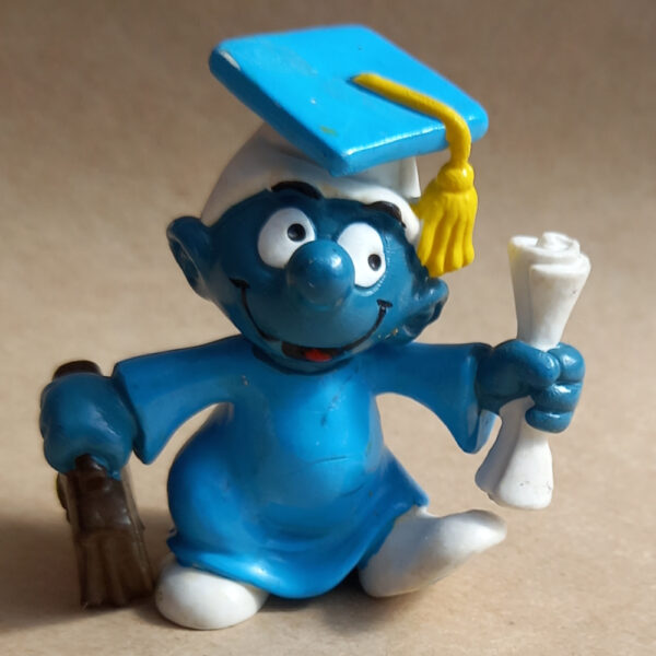 20130 Graduation Smurf (Gelehrter Schlumpf)