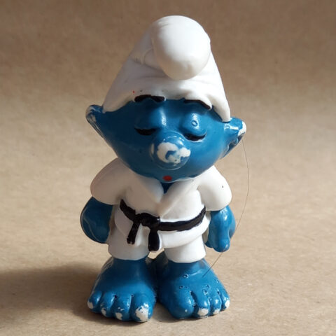 20134 Judo Smurf (Judoschlumpf) #4