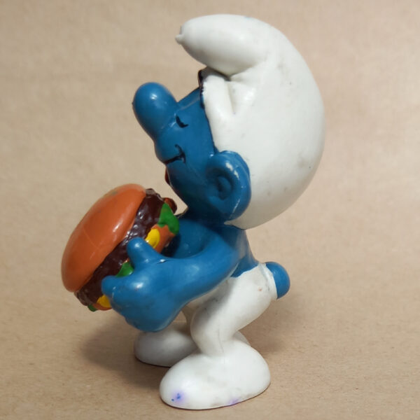 20158 Burger Smurf (Schlumpf mit Hamburger) - Image 2