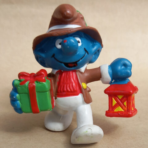 20201 Christmas Lantern Smurf (Weihnachtsschlumpf mit Laterne)