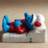40240 Bed Smurf on White Mattress (Schlumpf im Bett) - Image 4