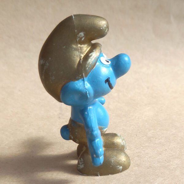 20005 Gold Smurf (Goldschlumpf) #4 - Image 4