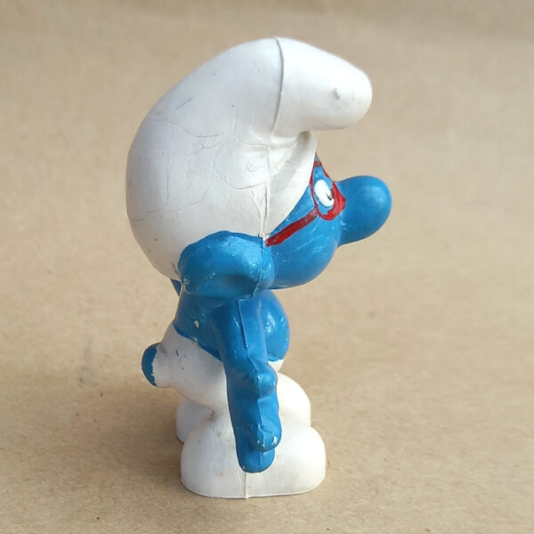 20006 Brainy Smurf with Red Glasses (Brillenschlumpf) #5 - Image 4