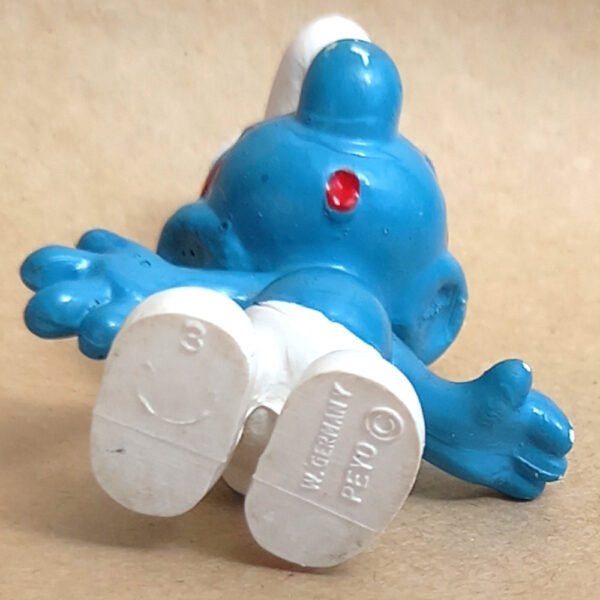 20006 Brainy Smurf with Red Glasses (Brillenschlumpf) #7 - Image 5