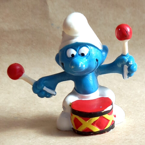 20009 Drummer Smurf (Trommler Schlumpf) #8