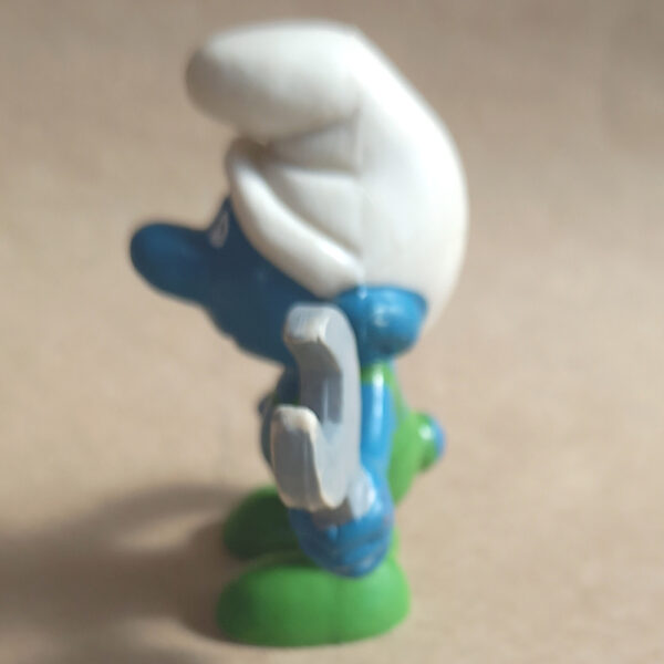 20012 Mechanic Smurf Grey Wrench Green Pants (Mechaniker Schlumpf) #6 - Image 2