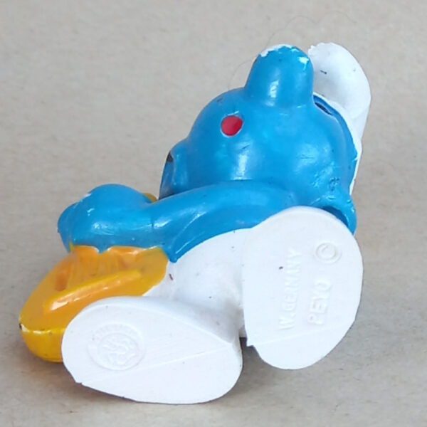 20013 Lute Smurf with Yellow Lute (Gitarrenschlumpf) #7 - Image 2