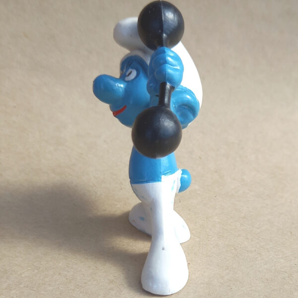 20020 Barbell Gymnast Smurf (Trimm-Dich-Schlumpf) #7 - Image 2