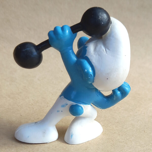 20020 Barbell Gymnast Smurf (Trimm-Dich-Schlumpf) #7 - Image 5