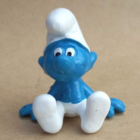 20026 Sitting Smurf (Hockschlumpf) #6