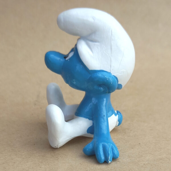 20026 Sitting Smurf (Hockschlumpf) #6 - Image 2