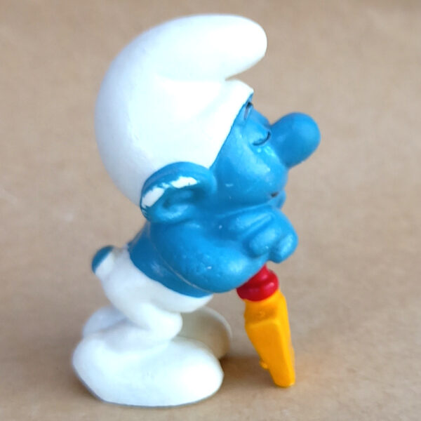 20043 Digger Smurf (Faulenzer Schlumpf) #10 - Image 4
