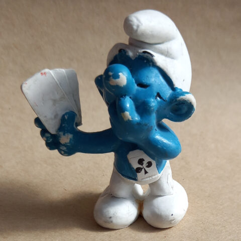 20056 Card Player Smurf (Kartenschlumpf) #4