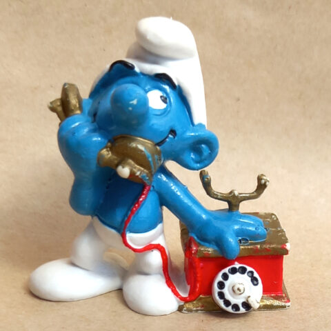 20062 Telephone Smurf (Telefonschlumpf) #5