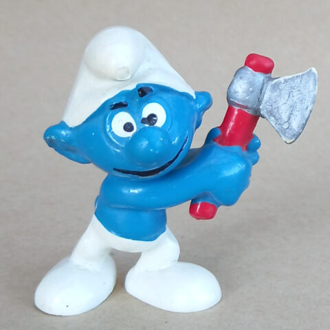 20087 Woodcutter Smurf (Holzhacker Schlumpf) #5