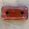 French Terracotta Bed Warmers, also known as "brique chauffe-lit