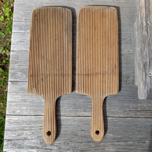 Antique Wooden Butter Paddles (Set of 2)