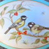 Vintage Porcelain Trinket Box Hand Painted