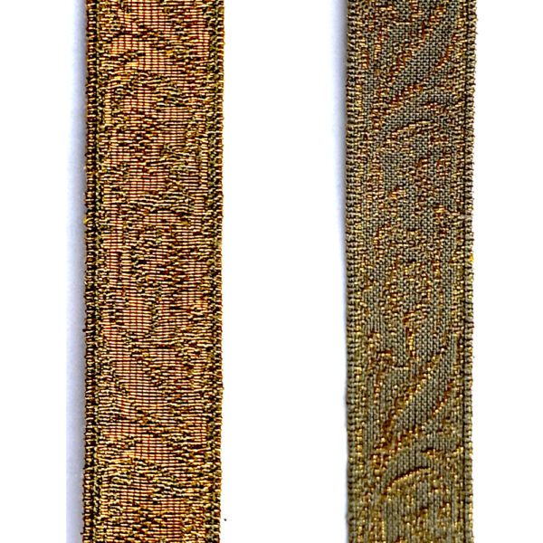 Vintage Gold Metallic Florentine Braid (RG-011) Sold by the Meter