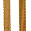 Gold Metallic Florentine Braid (RG-012) sold by the meter
