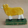 Sheep Yellow (TY-001) 1950s Rossweiner Flachfigur