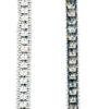 Vintage Upholstery Braid White/Blue (UB-022) sold by the meter