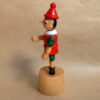 Vintage Pinocchio Thumb Push Collapsing Puppet - Image 2