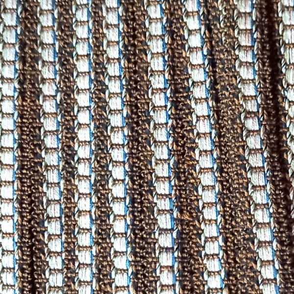 Vintage Upholstery Braid Brown/Beige (UB-007) sold by the meter - Image 2
