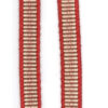 Vintage Upholstery Braid Maroon/Cream (UB-013) sold by the meter