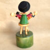 Vintage Clown Thumb Push Collapsing Puppet - Image 3