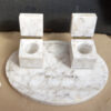 Antique Marble Desk Set (Writing Set) 1950s - Image 4