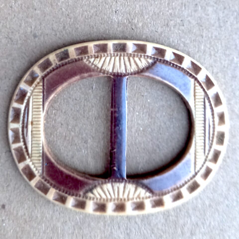 Vintage Brown Belt Slider (BB-009)