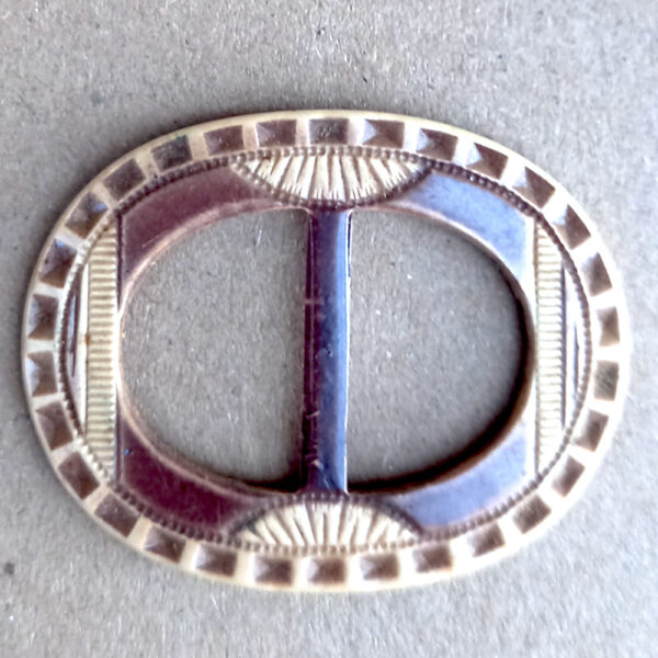Vintage Brown Belt Slider (BB-009)