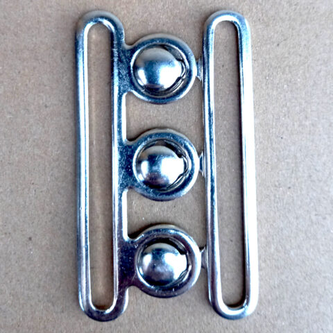 1960s Wide Clasp Belt Buckle Metal (BB-012)