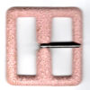 1960s Large Plastic Belt Buckle Pink (BB-014)