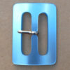 Vintage Plastic Belt Buckle Light Blue (BB-026)