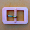 1960s Plastic Belt Buckle Pink (BB-029) - Image 2